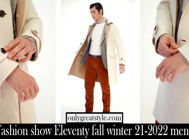 Fashion show Eleventy fall winter 21 2022 mens