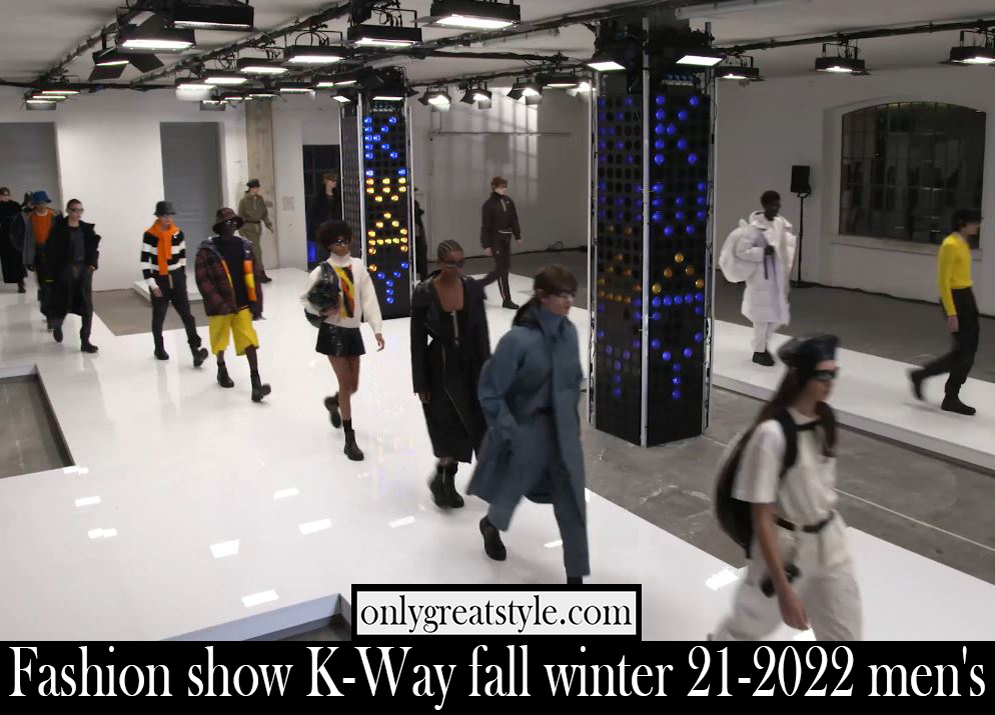Fashion show K Way fall winter 21 2022 mens
