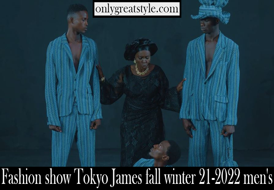 Fashion show Tokyo James fall winter 21 2022 mens