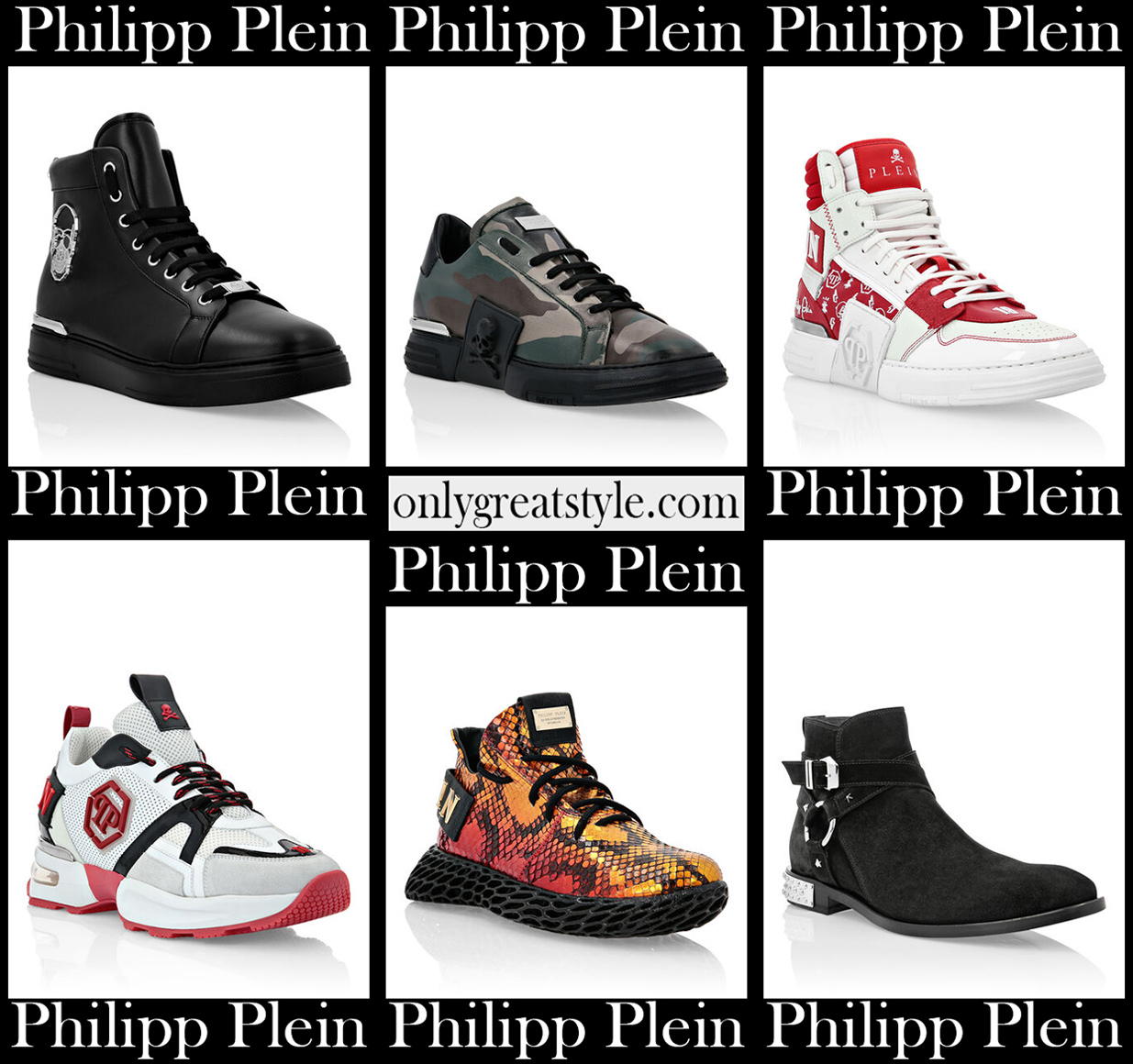 Philipp Plein shoes 2021 new arrivals mens footwear Philipp Plein shoes 2021 new arrivals mens footwear