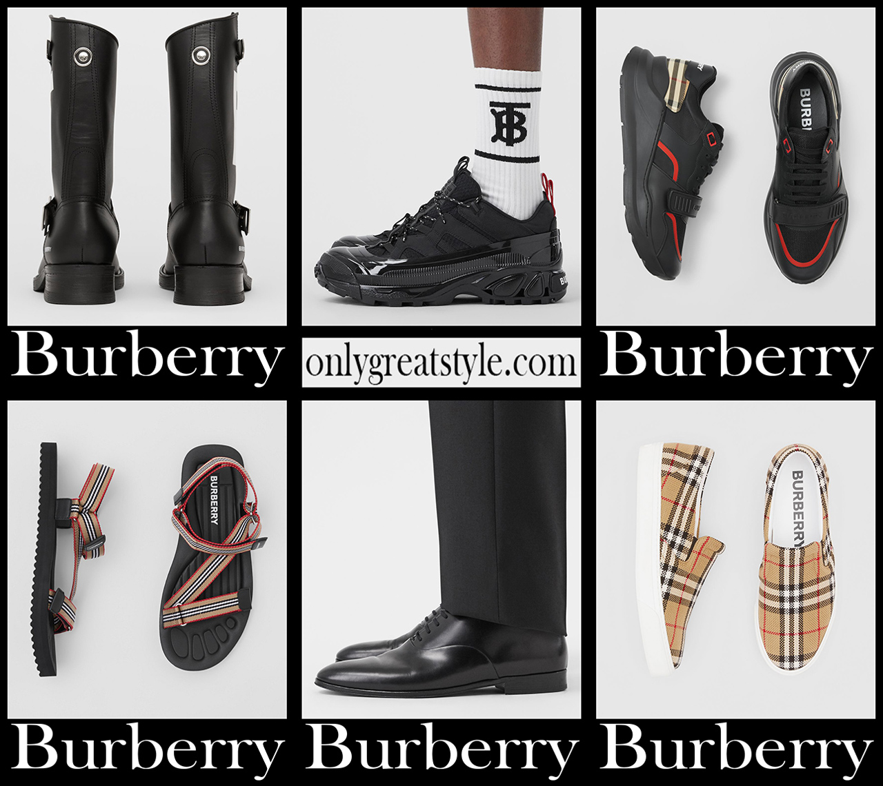 Burberry shoes 2021 new arrivals mens footwear