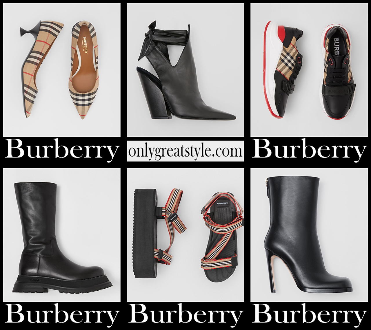 Burberry shoes 2021 new arrivals womens footwear