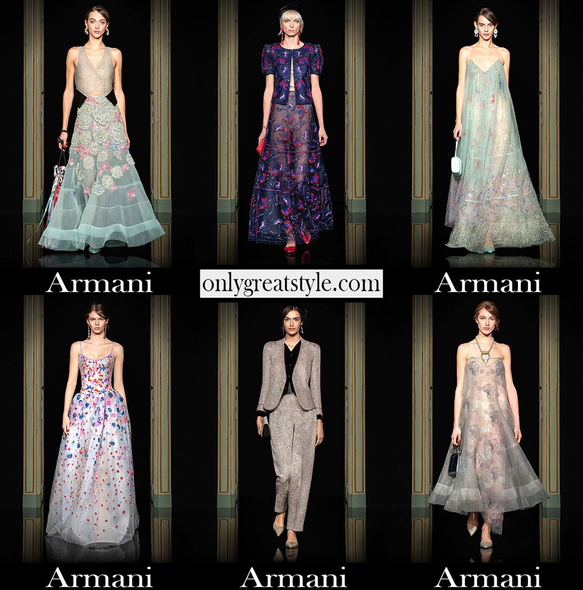 Fashion Armani spring summer 2021 womens couture Fashion Armani spring summer 2021 womens couture