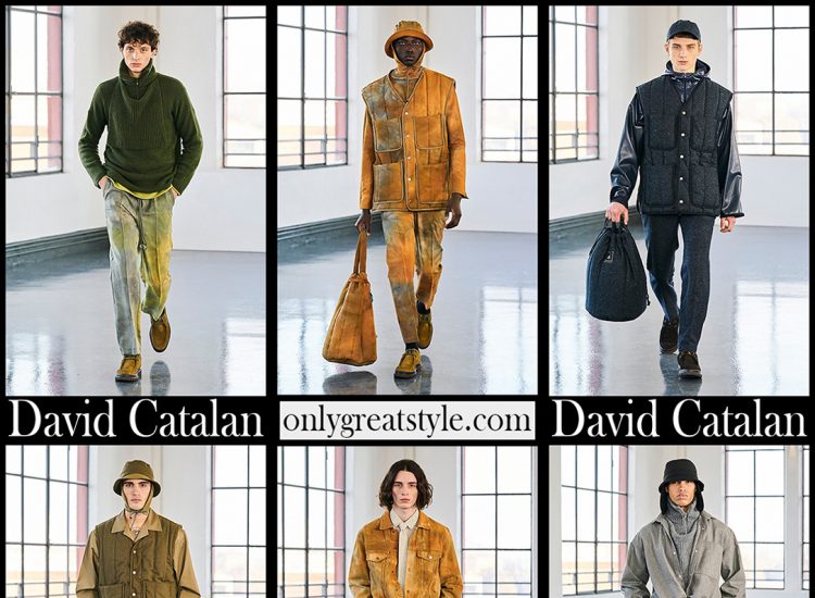 Fashion David Catalan fall winter 21 2022 mens clothing