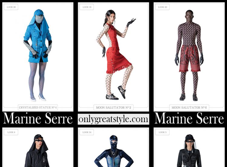 Fashion Marine Serre spring summer 2021 clothing