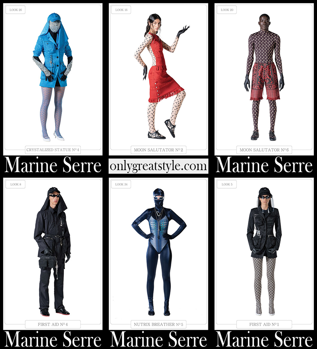Fashion Marine Serre spring summer 2021 clothing