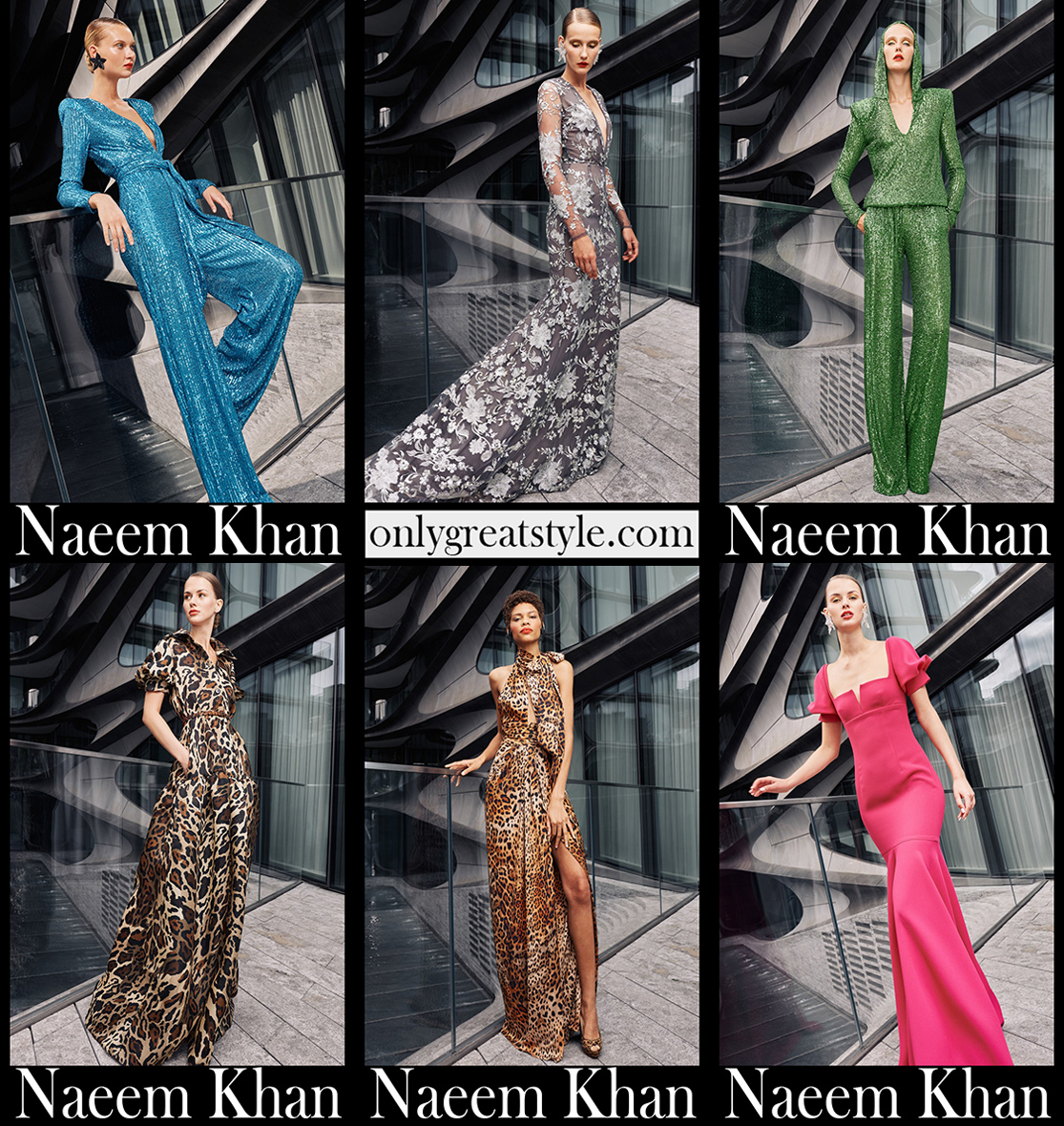 Fashion Naeem Khan spring summer 2021 womens