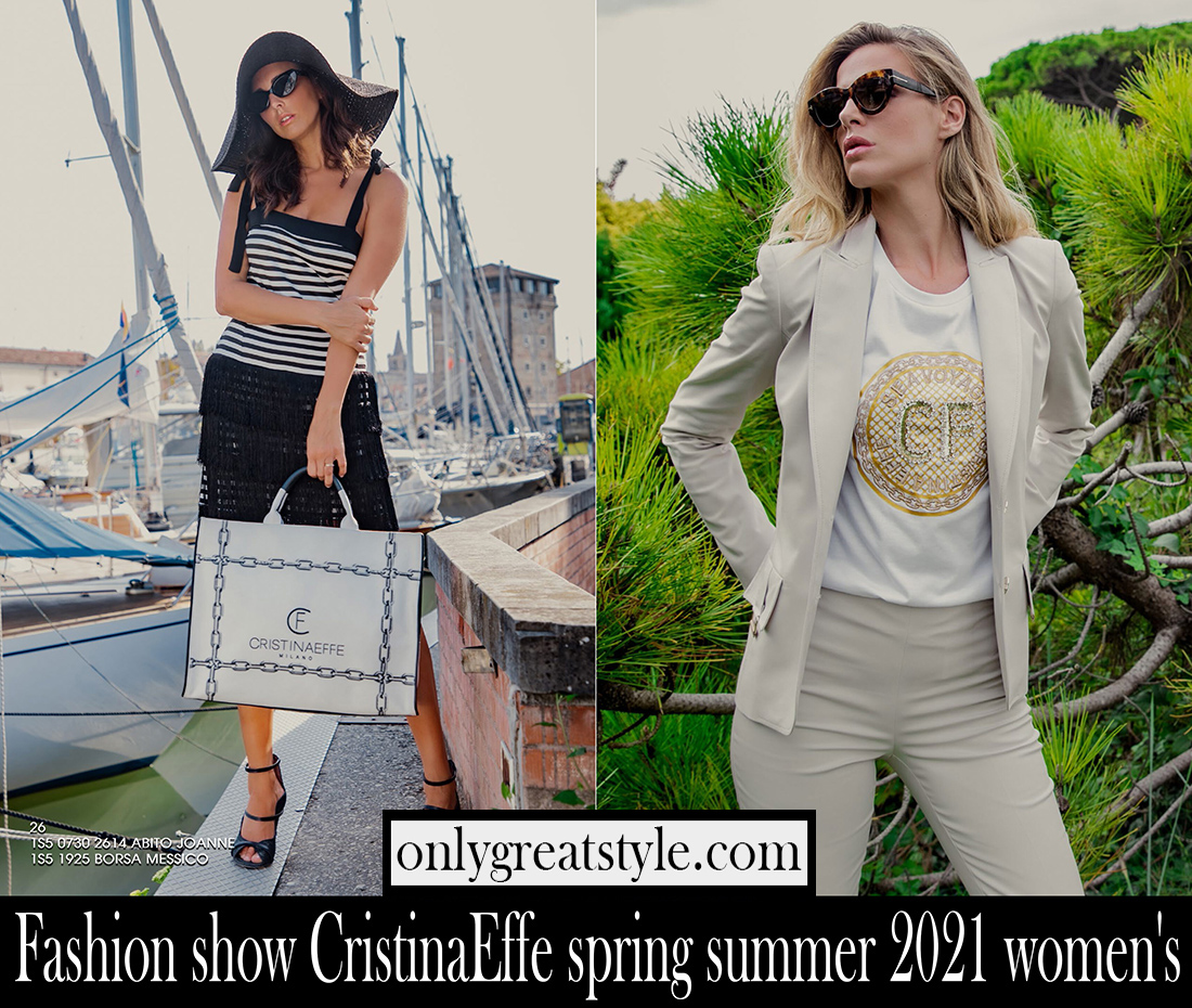 Fashion show CristinaEffe spring summer 2021 womens