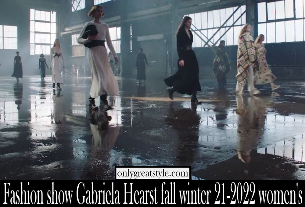 Fashion show Gabriela Hearst fall winter 21 2022 womens