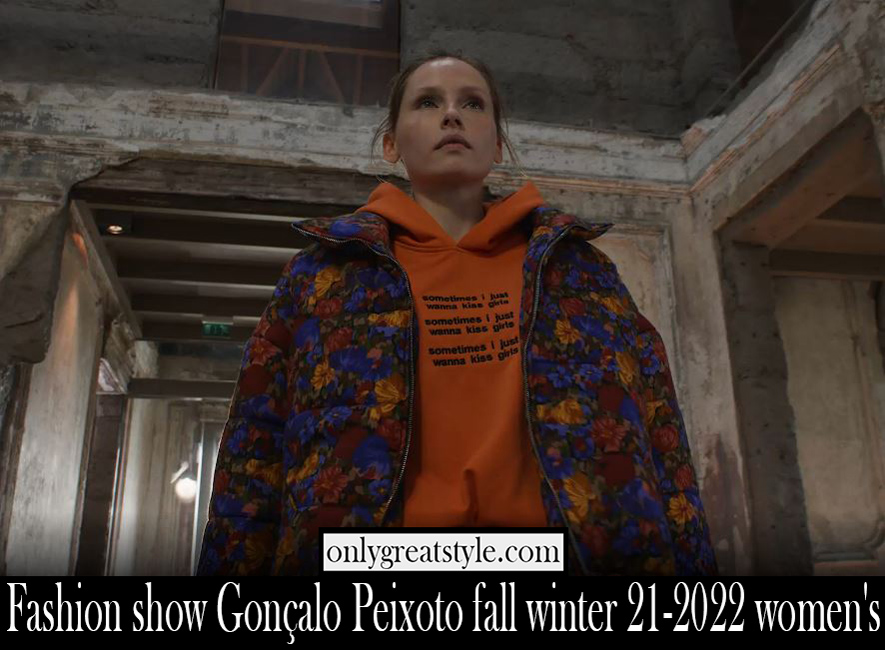 Fashion show Goncalo Peixoto fall winter 21 2022 womens
