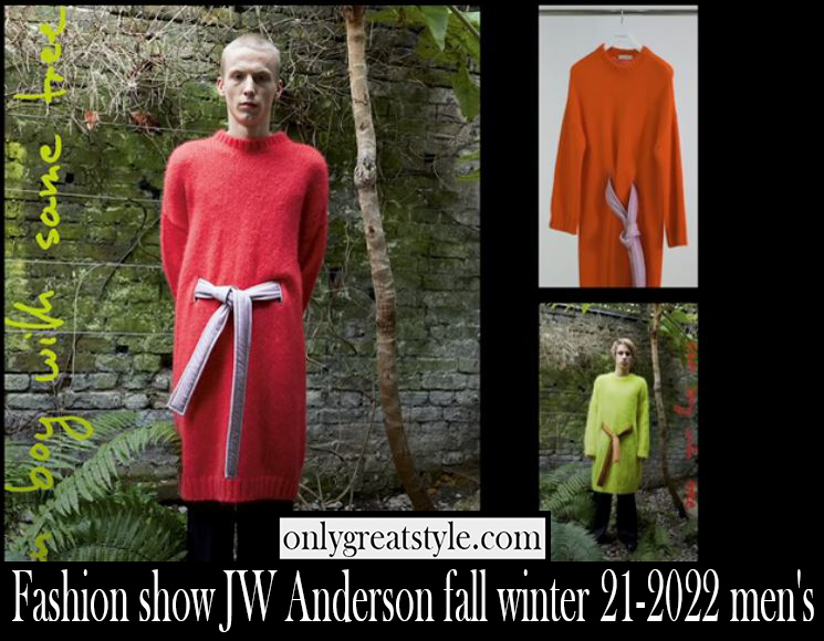 Fashion show JW Anderson fall winter 21 2022 mens
