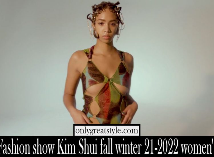 Fashion show Kim Shui fall winter 21 2022 womens