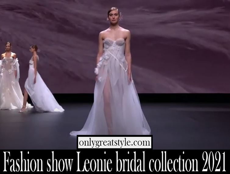 Fashion show Leonie bridal collection 2021