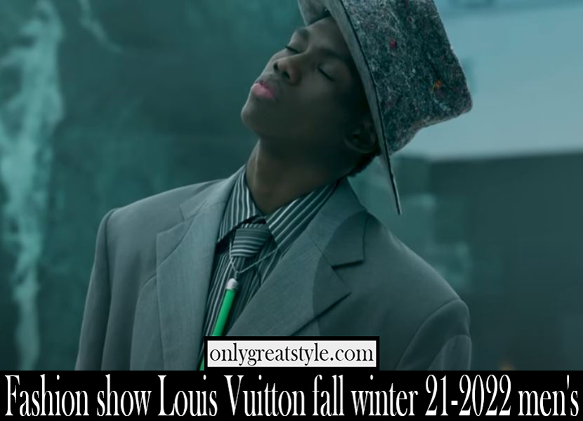 Fashion show Louis Vuitton fall winter 21 2022 mens