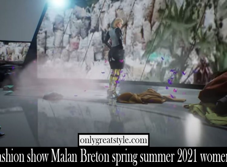 Fashion show Malan Breton spring summer 2021 womens
