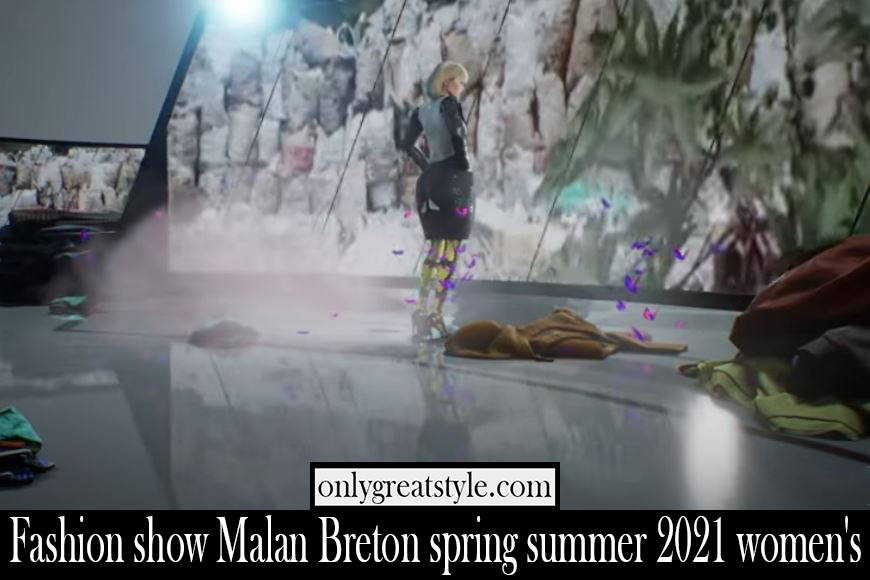 Fashion show Malan Breton spring summer 2021 womens