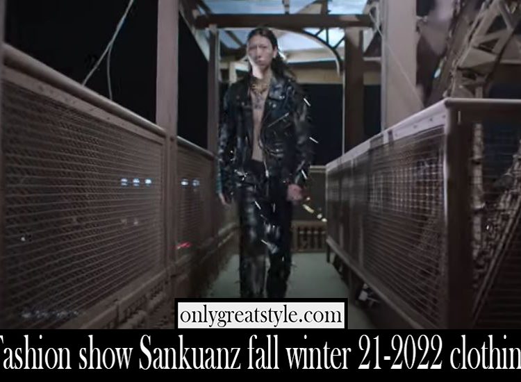 Fashion show Sankuanz fall winter 21 2022 clothing