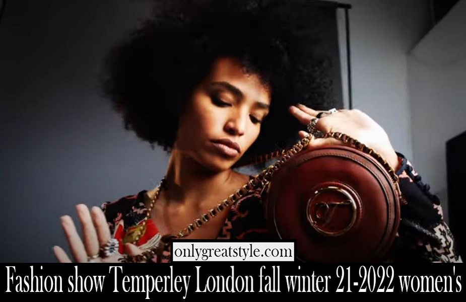 Fashion show Temperley London fall winter 21 2022 womens