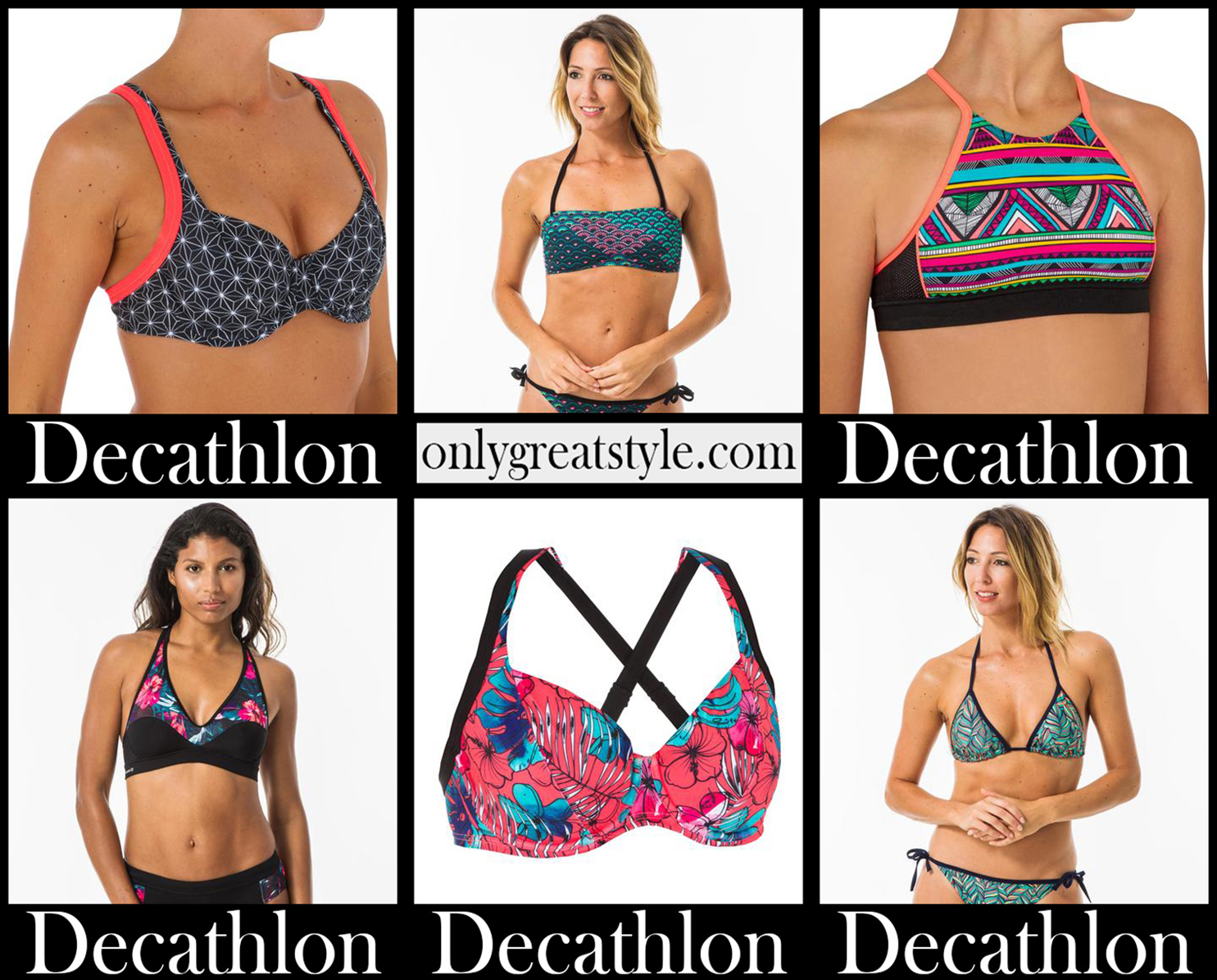 Decathlon bikinis 2021 new arrivals womens swimwear