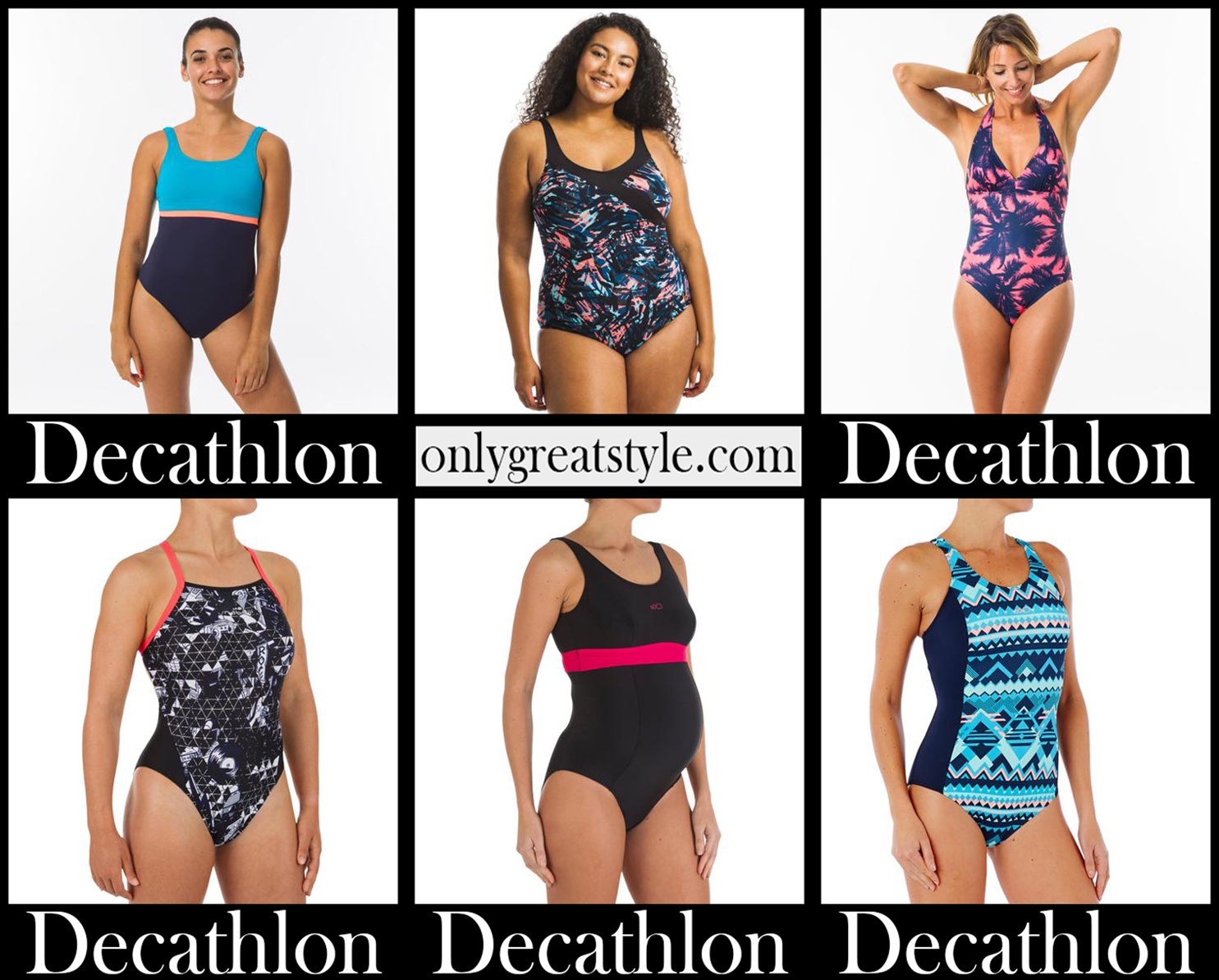 Decathlon swimsuits 2021 new arrivals womens swimwear