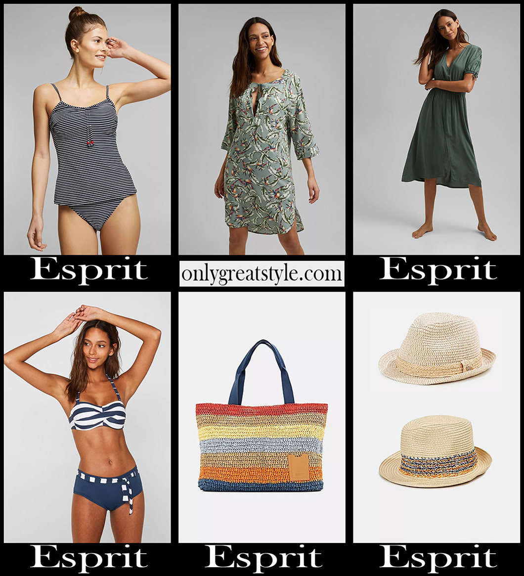 Esprit beachwear 2021 new arrivals womens swimwear