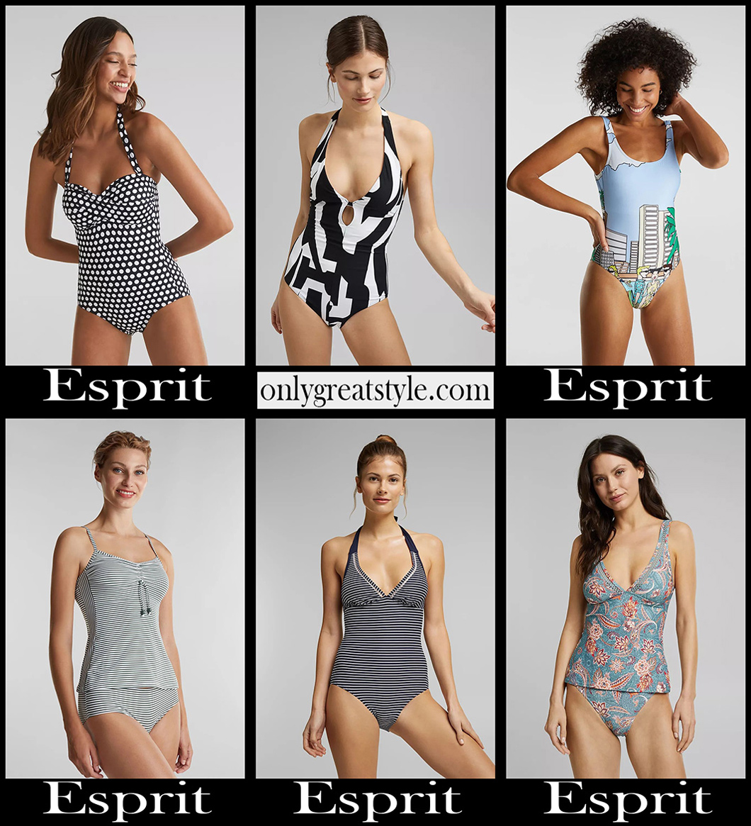 Esprit swimsuits 2021 new arrivals womens swimwear