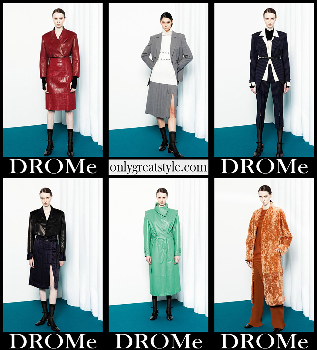 Fashion DROMe fall winter 2021 2022 womens clothing
