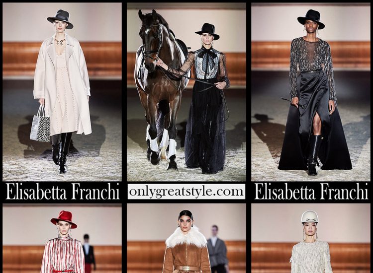 Fashion Elisabetta Franchi fall winter 2021 2022 clothing