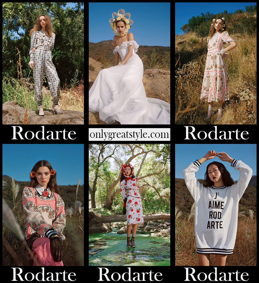 Fashion Rodarte fall winter 2021 2022 womens clothing