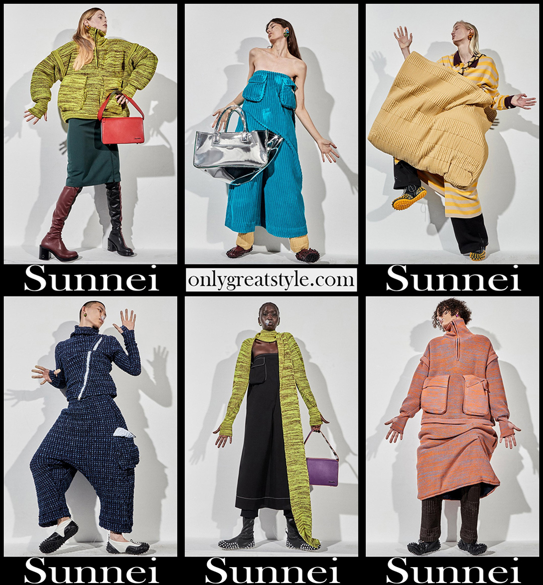 Fashion Sunnei fall winter 2021 2022 womens clothing