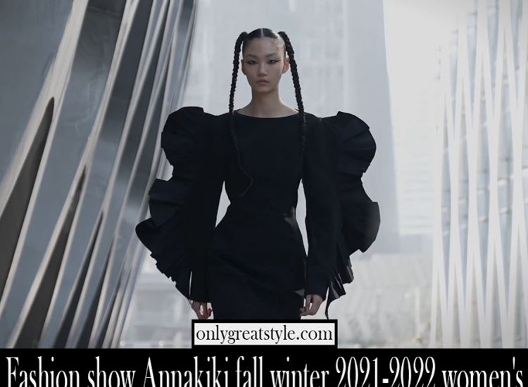 Fashion show Annakiki fall winter 2021 2022 womens