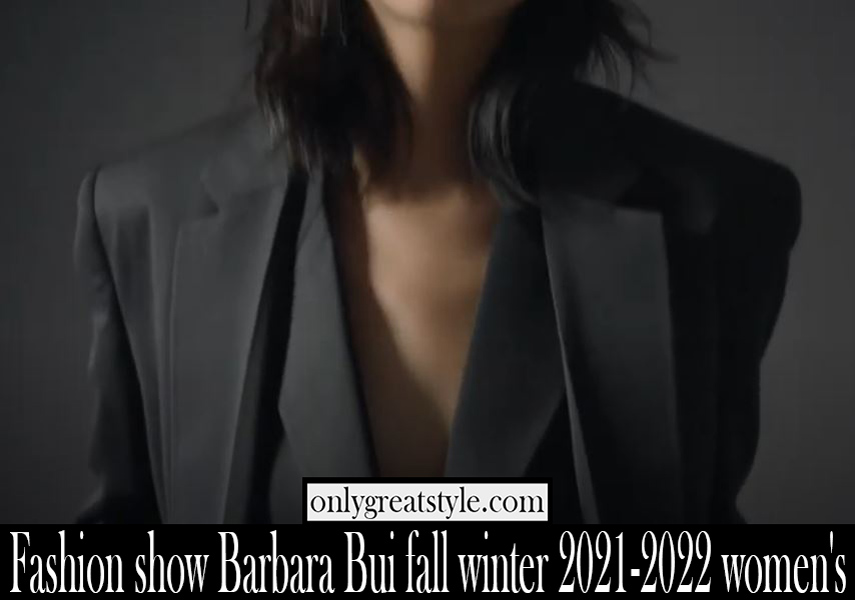 Fashion show Barbara Bui fall winter 2021 2022 womens