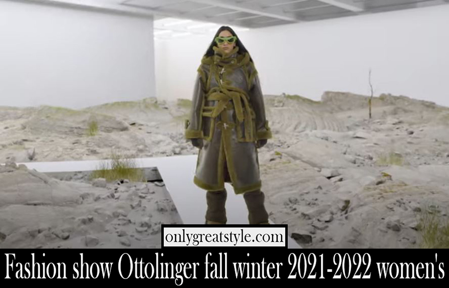 Fashion show Ottolinger fall winter 2021 2022 womens