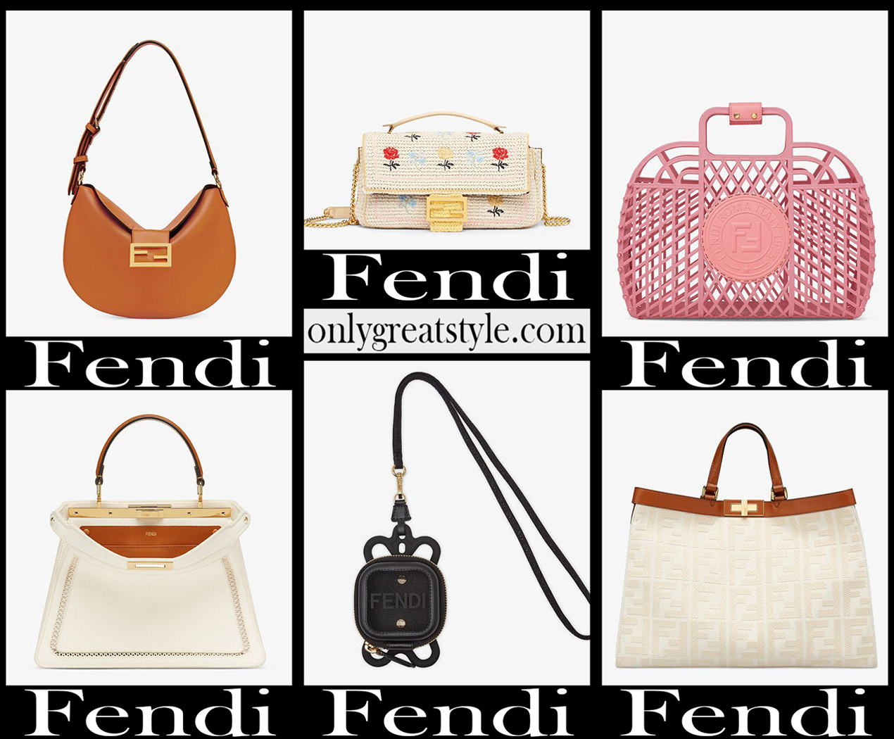 Fendi bags 2021 new arrivals womens handbags