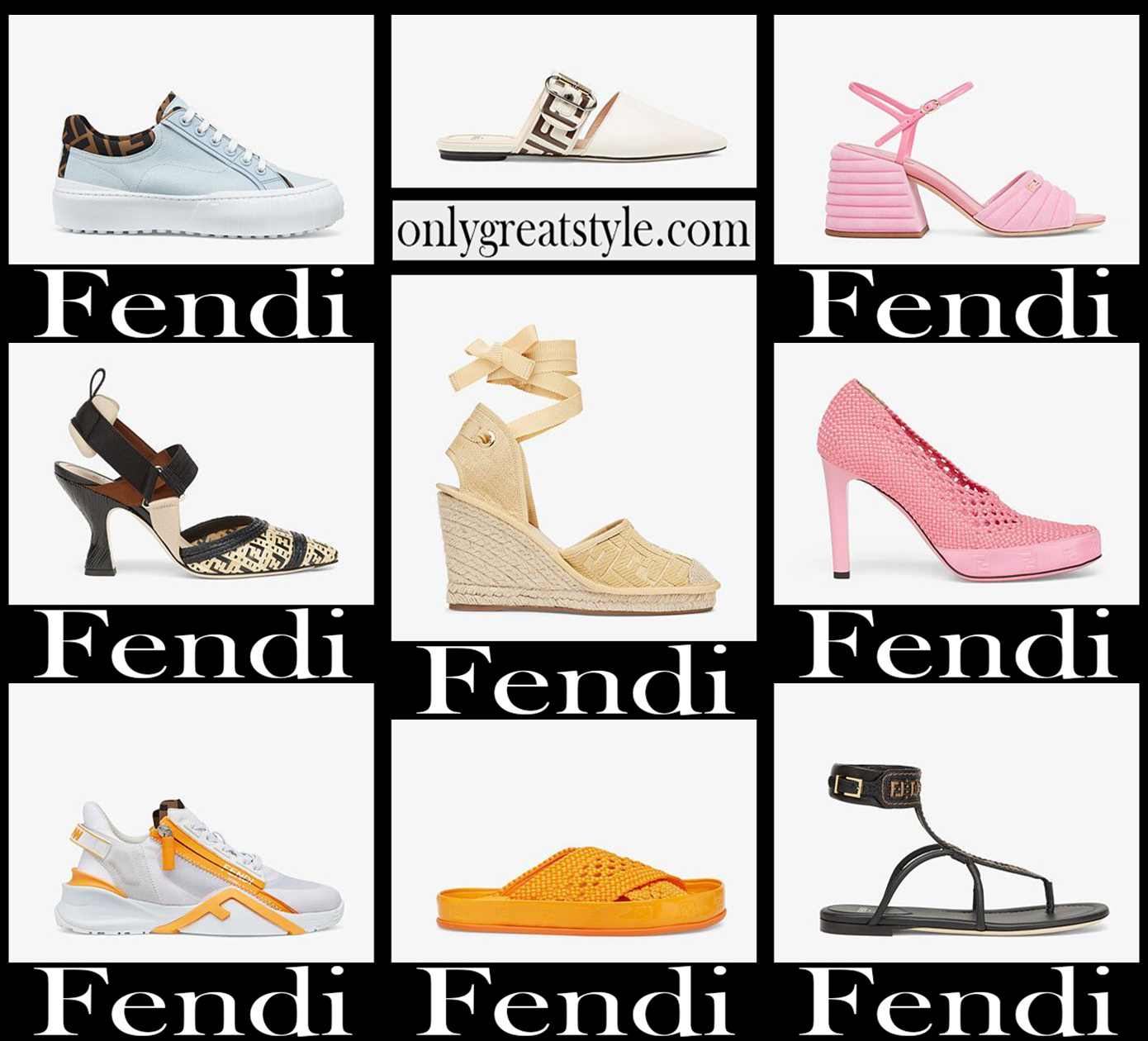 Fendi shoes 2021 new arrivals womens footwear