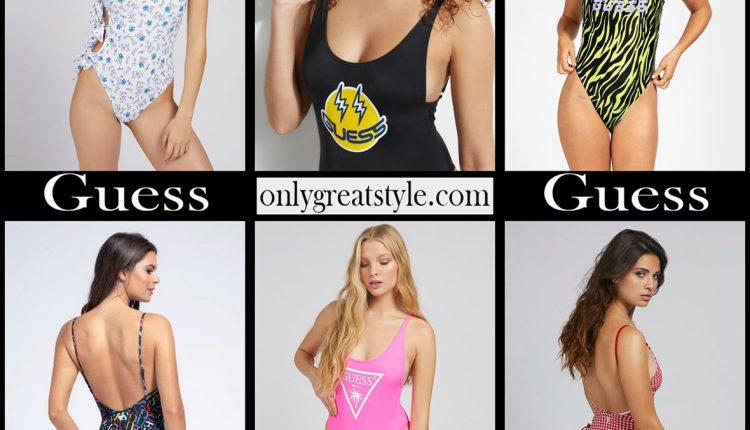 Guess swimsuits 2021 new arrivals womens swimwear