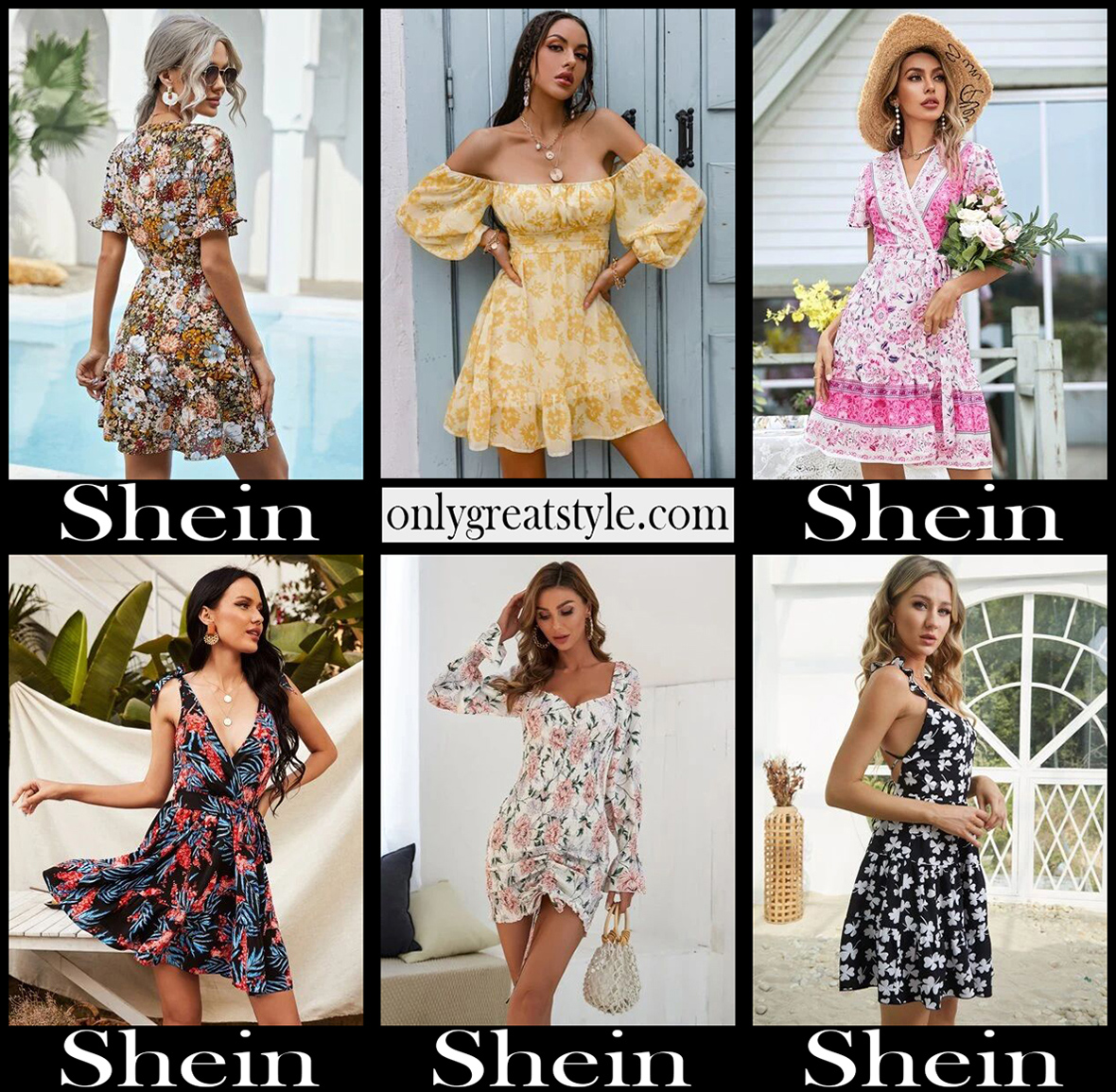 Shein dresses 2021 new arrivals womens clothing