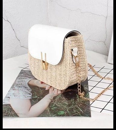 Shein straw bags 2021 new arrivals womens handbags 12