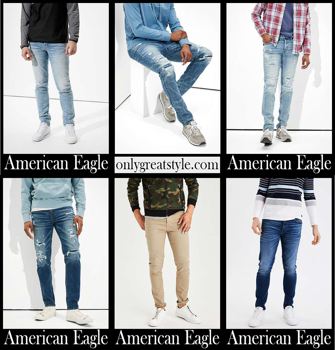 American Eagle jeans 2021 new arrivals mens denim