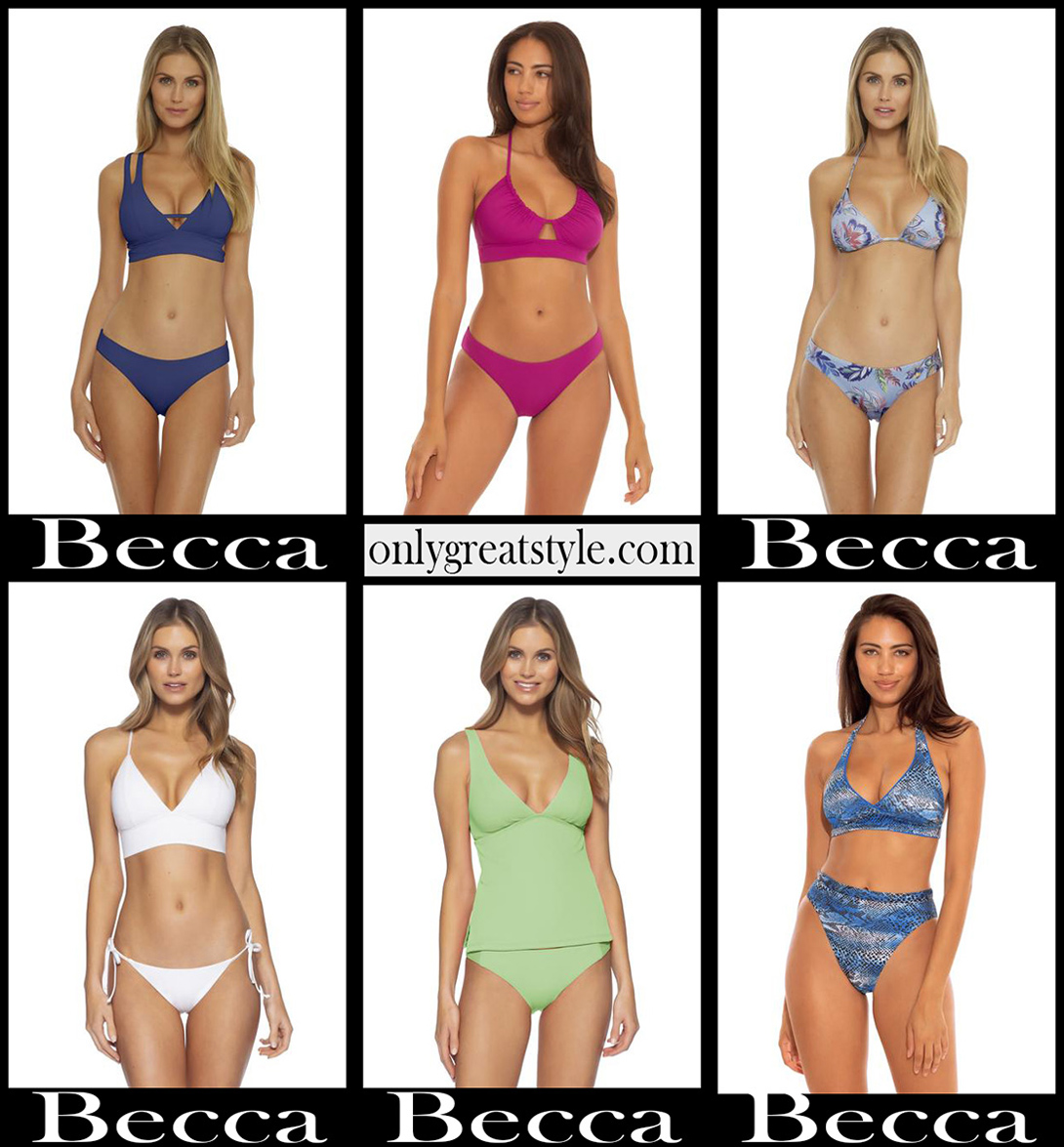 Becca bikinis 2021 new arrivals womens swimwear