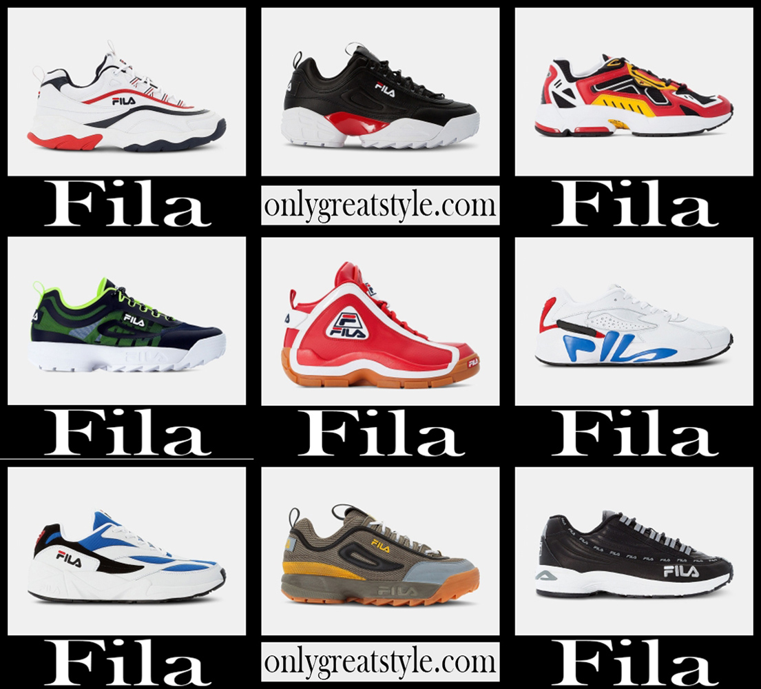 Fila sneakers 2021 new arrivals mens shoes footwear