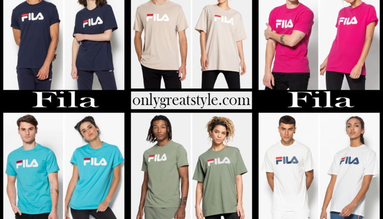 Fila t shirts 2021 new arrivals womens fashion clothing