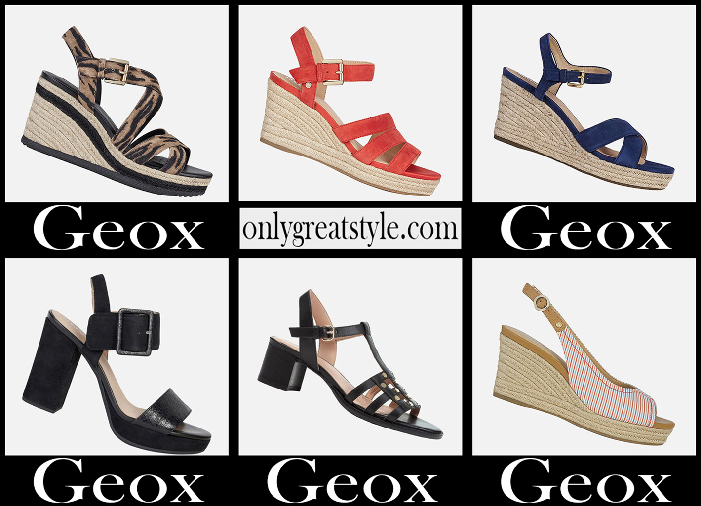 Geox sandals 2021 new arrivals womens shoes style