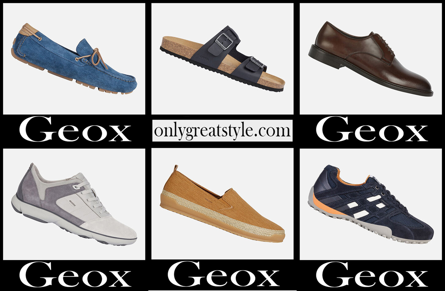 Geox shoes 2021 new arrivals mens footwear style