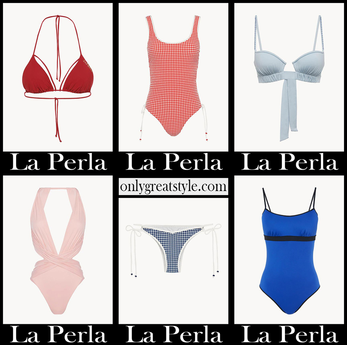 La Perla swimwear 2021 new arrivals womens beachwear La Perla swimwear 2021 new arrivals womens beachwear