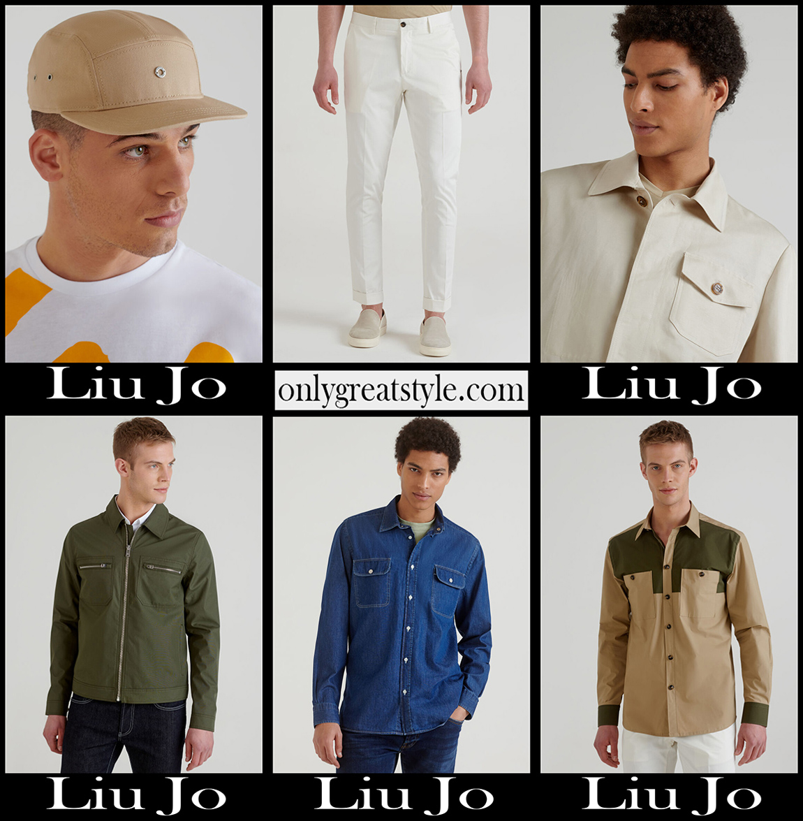 Liu Jo new arrivals 2021 mens clothing collection style