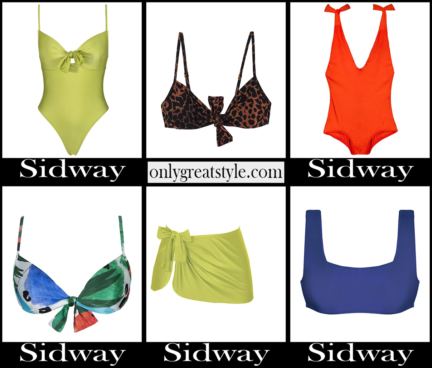 Sidway swimwear 2021 new arrivals womens beachwear