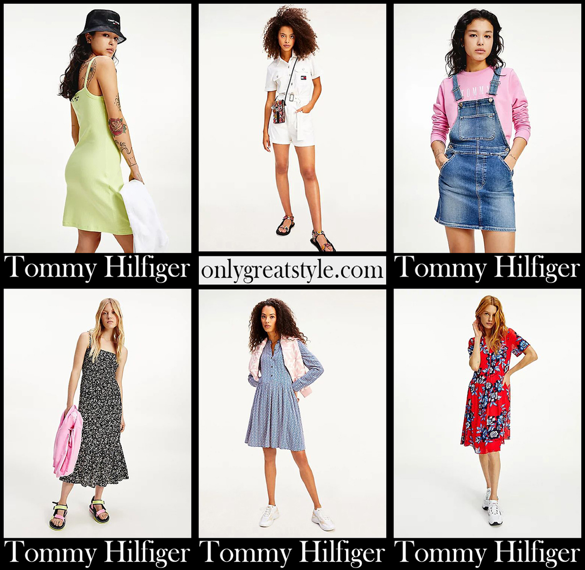 Tommy Hilfiger dresses 2021 womens new arrivals