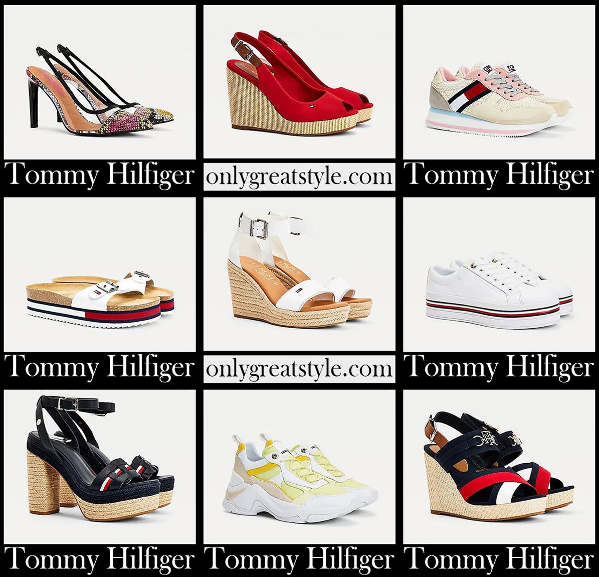 Tommy Hilfiger shoes 2021 new arrivals womens footwear