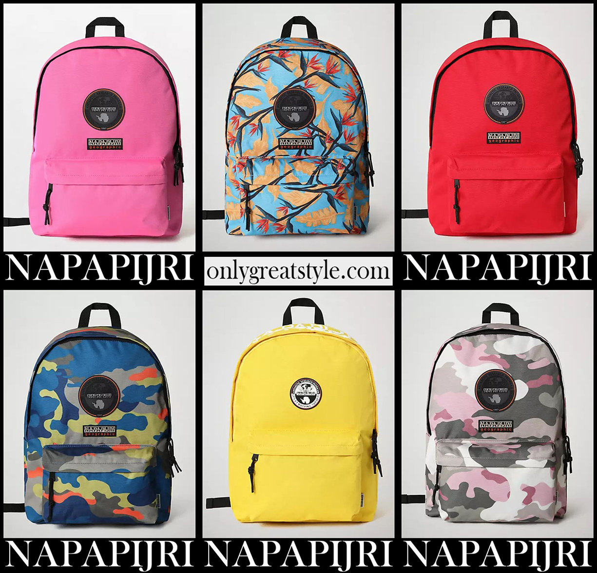 Napapijri backpacks 2021 2022 new arrivals school free time